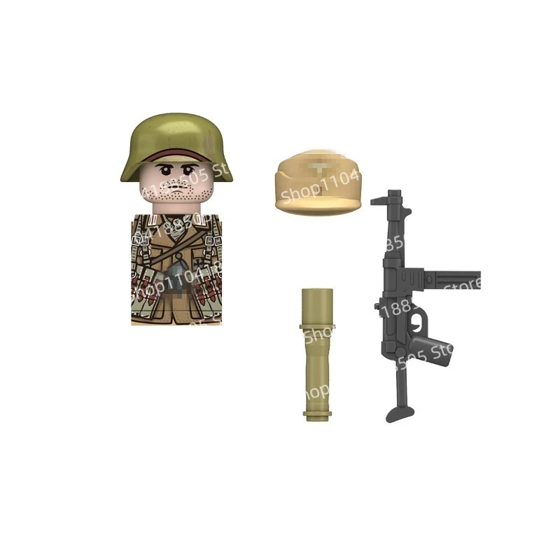 MOC militaire bouwstenen, mensen, infanterie van derden, stormtroopers, snippers, officieren, bewakers