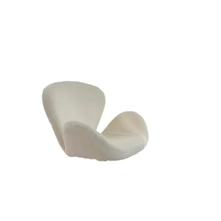 

Makeup light luxury bedroom dresser stool, home girls back chair swan chair