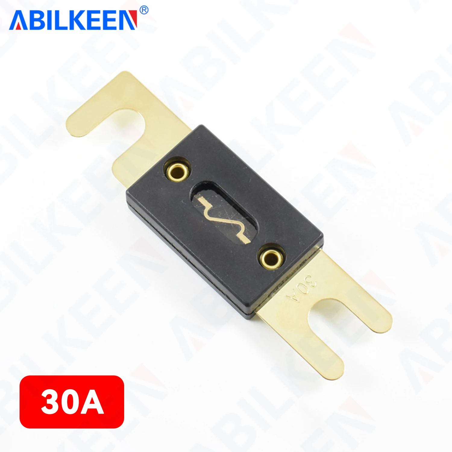 ABILKEEN ANL Blade Fuse Bolt-on Fuse Automotive Fuse Holders DC32V 30A/40A/50A/60A/70A/100A/150A/200A/300A/400A Blade Blow Fuse