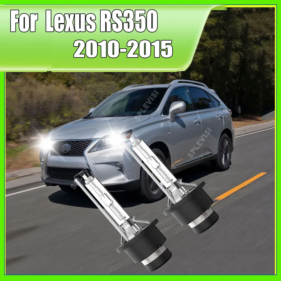 

2Pcs D4S HID Headlights Instant Quick Start & Designed in a 1:1 size For Lexus RS350 2010 2011 2012 2013 2014 2015