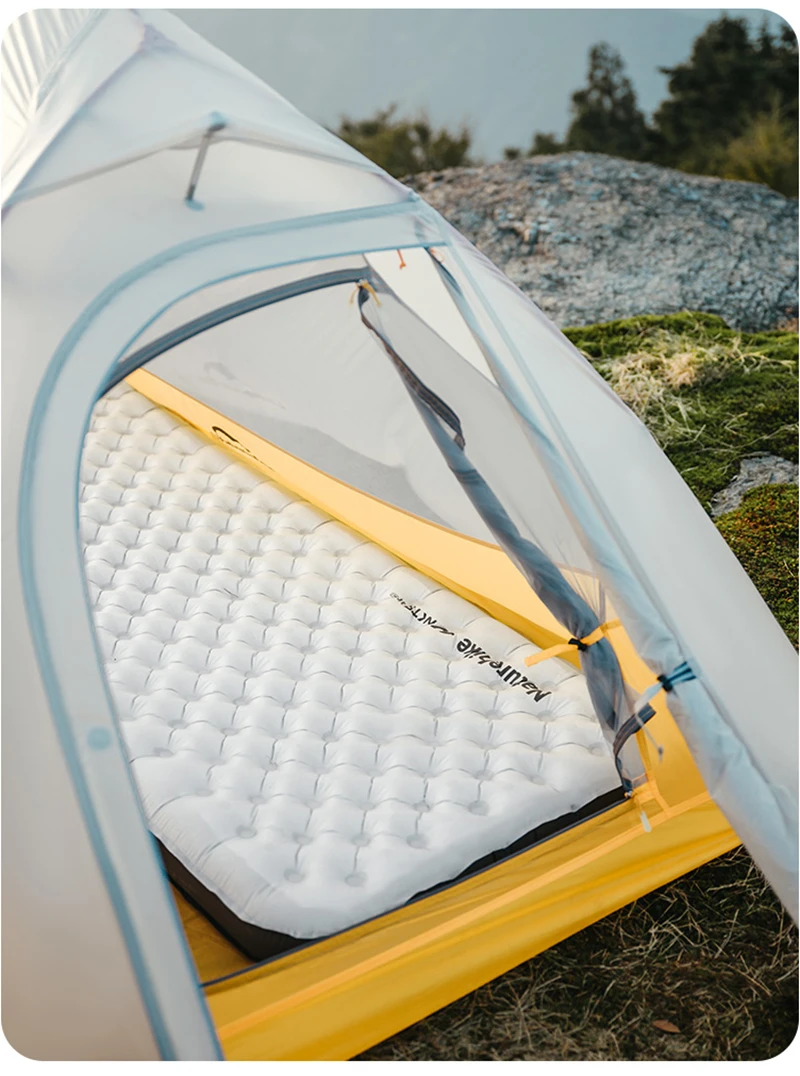 Naturehike R-Wert 6.5 Isolierte Schlafmatte Ultraleichte Aufblasbare Camping-Luftmatratze Verdickte Matte für Winterwanderungen – Detail 12