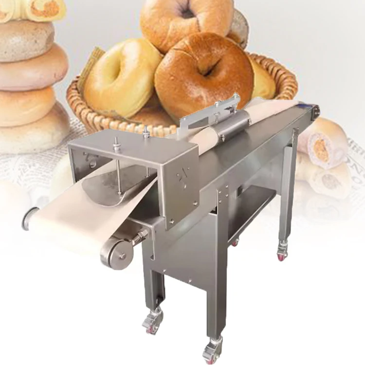 Automatic Production Line Everything Bagel Forming Machine Round Sesame Bagels Bread Machine