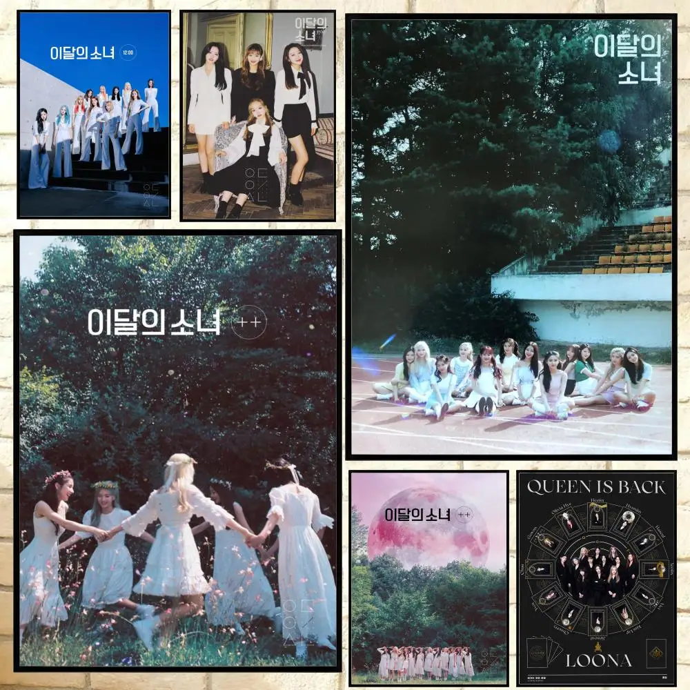 ملصق Loonaui الشهير متعدد الاستخدامات عالي الدقة مقاوم للماء لتزيين الحائط ذاتي اللصق لأي مساحة هدية مثالية #1