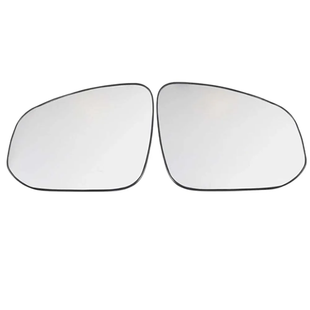 سيارة زاوية واسعة ساخنة مرآة الرؤية الخلفية عدسة لتويوتا RAV4 2014 2015 2016 2017 2018 اكسسوارات السيارات استبدال الزجاج العكسي #4