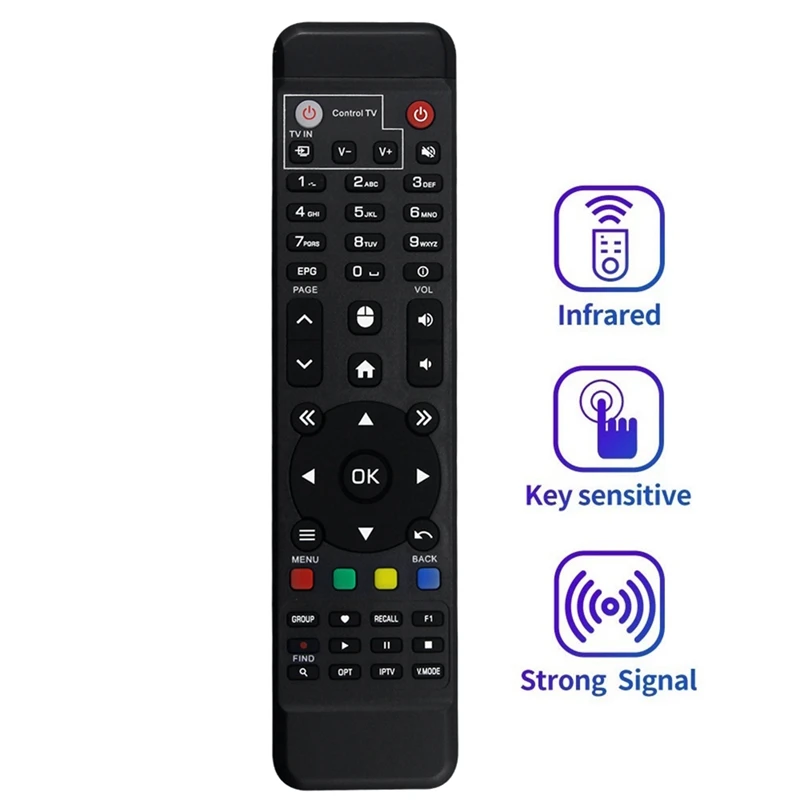 Replace Remote Control for A6N/A6N MAX Set Top Box Remote Control-DTD2