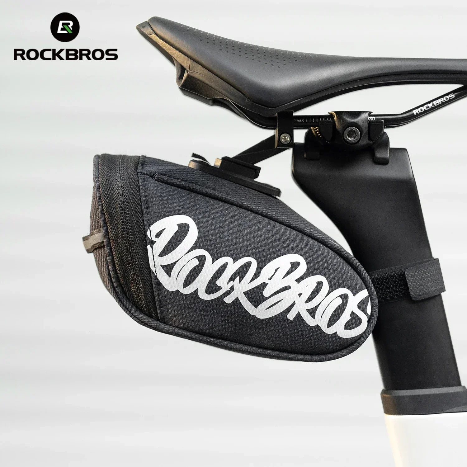 

ROCKBROS Легкие износостойкие седельные сумки для велосипедов Сумки для сидений велосипеда Essentials Светоотражающая задняя сумка