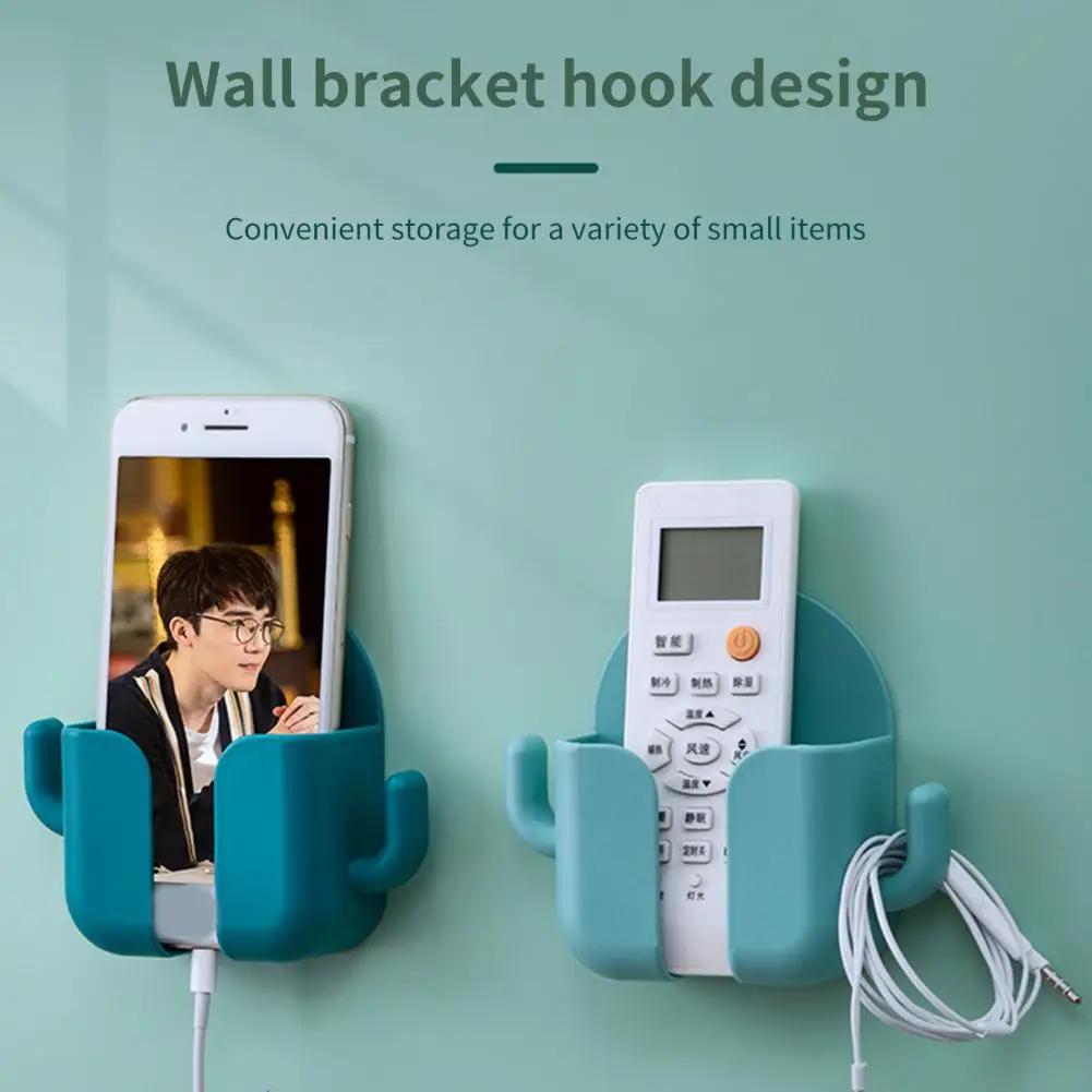 Storage Holder  Strong Adhesiveness   Hanging Stand Wall-mounted Mobile Phone Storage Hanger