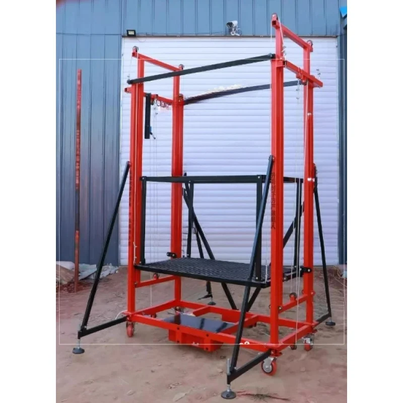 Folding Ladder Decoration Construction Electric Remote Controlled Telescope Scaffolding Mobile Elevator