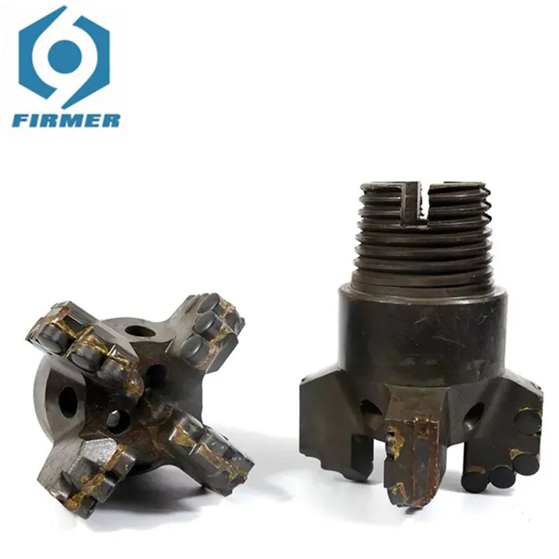 Four Wing 125 Water vapor Dual-use Composite Drill Bit Compatible With 89 Drill Rod