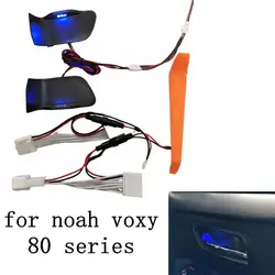 2pcs door handle bowl lamp for noah 80 LED atmosphere light for voxy 80 series 2016 2017 2018 2019