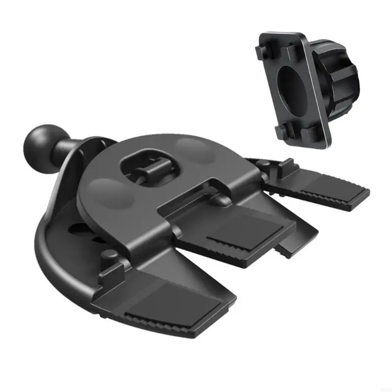 

Держатель для телефона в автомобильный CD-отсек, без инструментов, с вращением на 360 градусов и датчиками гравитации для стабильного просмотра смартфона