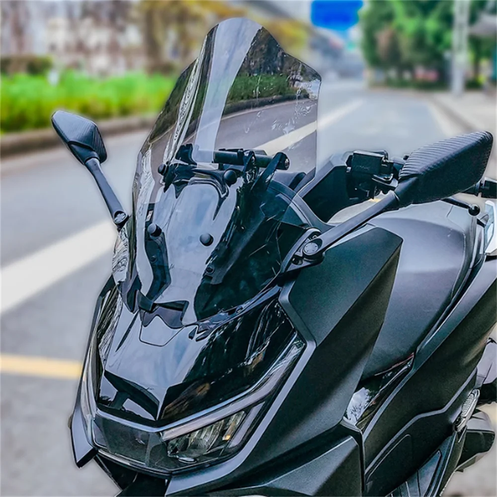 

For Honda NS150GX modified windshield rearview mirror with horizontal bar extension horizontal bar 150GX shield windshield