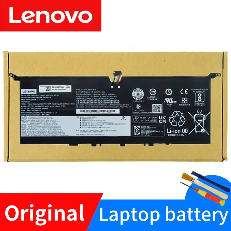 NOVO Original Lenovo YOGA S730-13 S730-13IWL IdeaPad 730S 13 730S-13IWL Bateria Do Portátil L17C4PE1 L17M4PE1 L17S4PE1