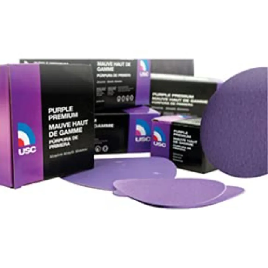 Purple Premium 400 Grit 2-3/4" x 25 YDS PSA Perforated Abrasive Sandpaper RL/50 997116-1 Each