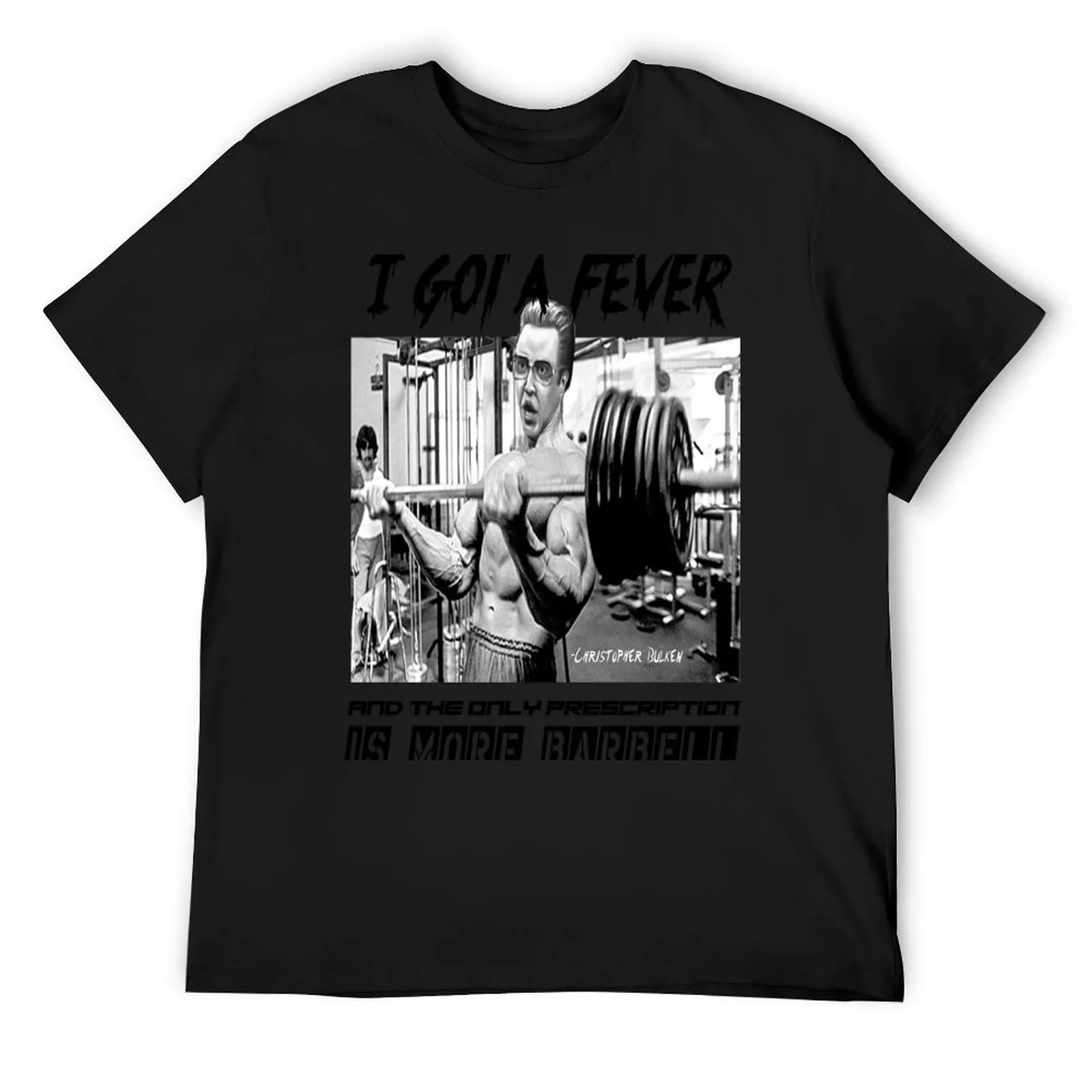 

Christopher Bulken - More Barbell T-Shirt summer top anime t shirts outfits for men