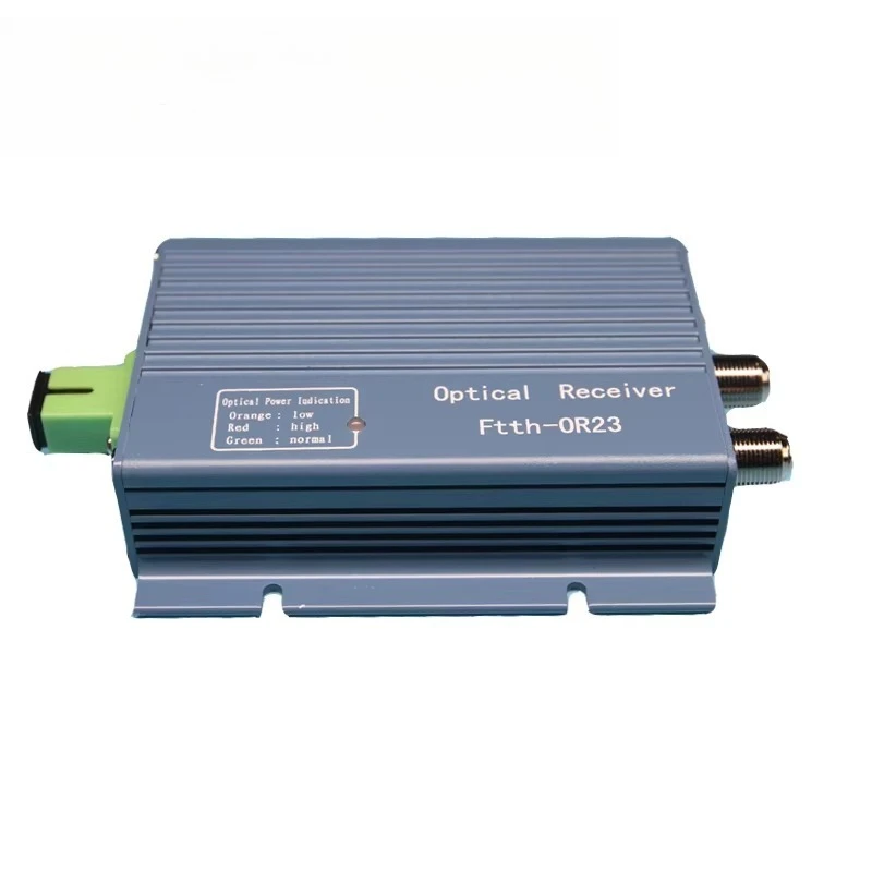 Ultra-low-23dbm WDM High-level Output Optical Receiver FTTH Cable TV Mini-node Optical Control AGC SC APC Network FC Use