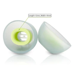 6Pcs Silicone Ear Tips for FIIL CC PRO2 Earbuds Eartips for Anker Soundcore Liberty Pro 4 TWS Tips headphones Earplugs