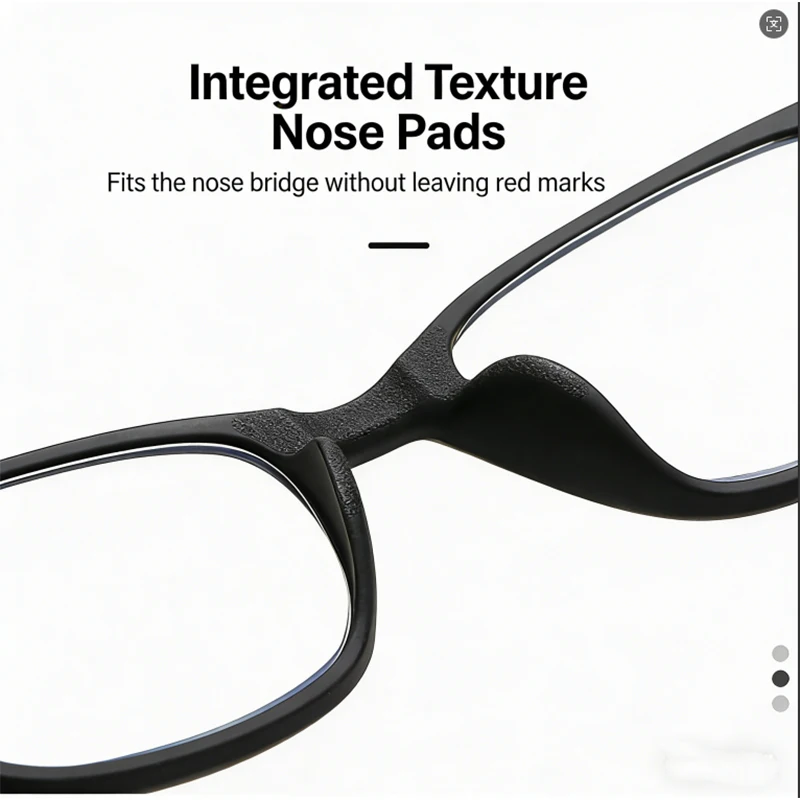نظارات قراءة جديدة عالية الوضوح مضادة للضباب للرجال، خفيفة الوزن للغاية، خالية من الضباب، ومع حماية من الضوء الأزرق.