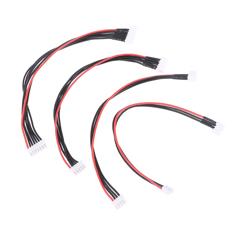 2s-6s RC LiPo Battery Charging Extended Line/Wire/Connector 20cm JST-XH Balancer Silicone Charger Cable Extension 2S 3S 4S 6S