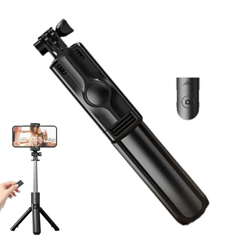 Bluetooths Selfie Stick Tripod Cell Phone Tripod Stand With Wireless Remote Extendable And Portable Selfie Stick Tripod For