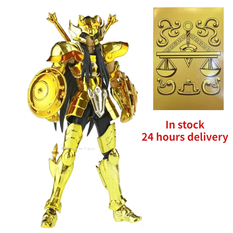 In Stock CS Model Saint Seiya Myth Cloth EX Libra Docko/Dohko with Dragon Shiryu Head Gold Knights of The Zodiac Action Figure