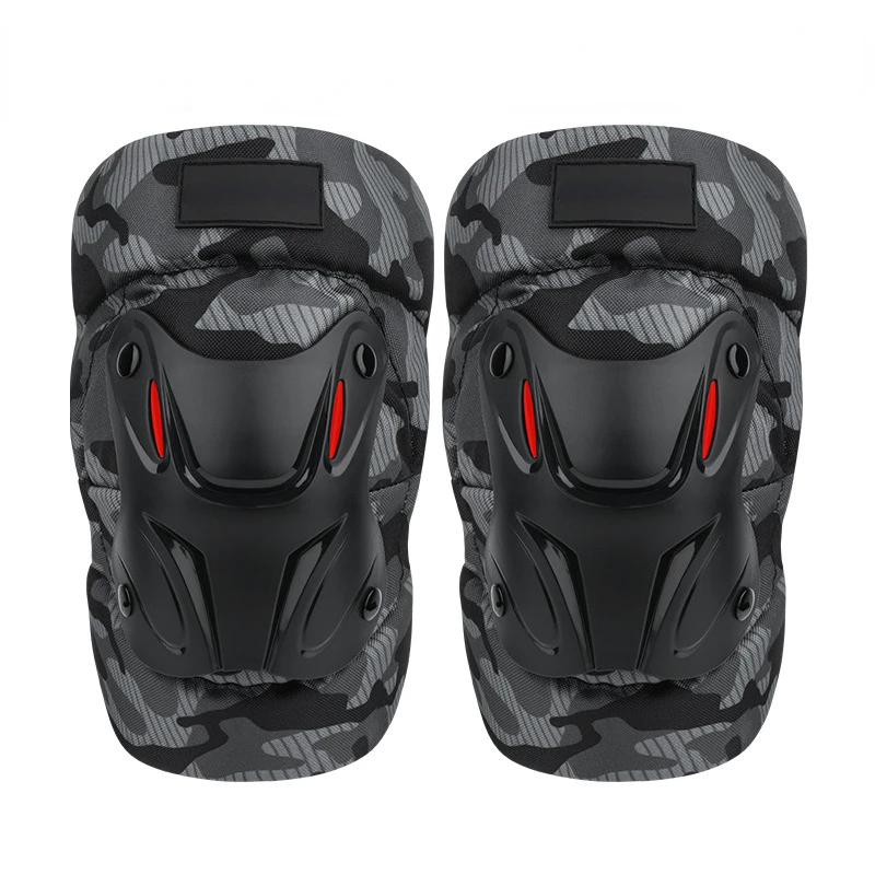 1 Pair Motorcycle Knee Pads Motocross Motorcycle Knee Protective Gear Protector Guards Kit