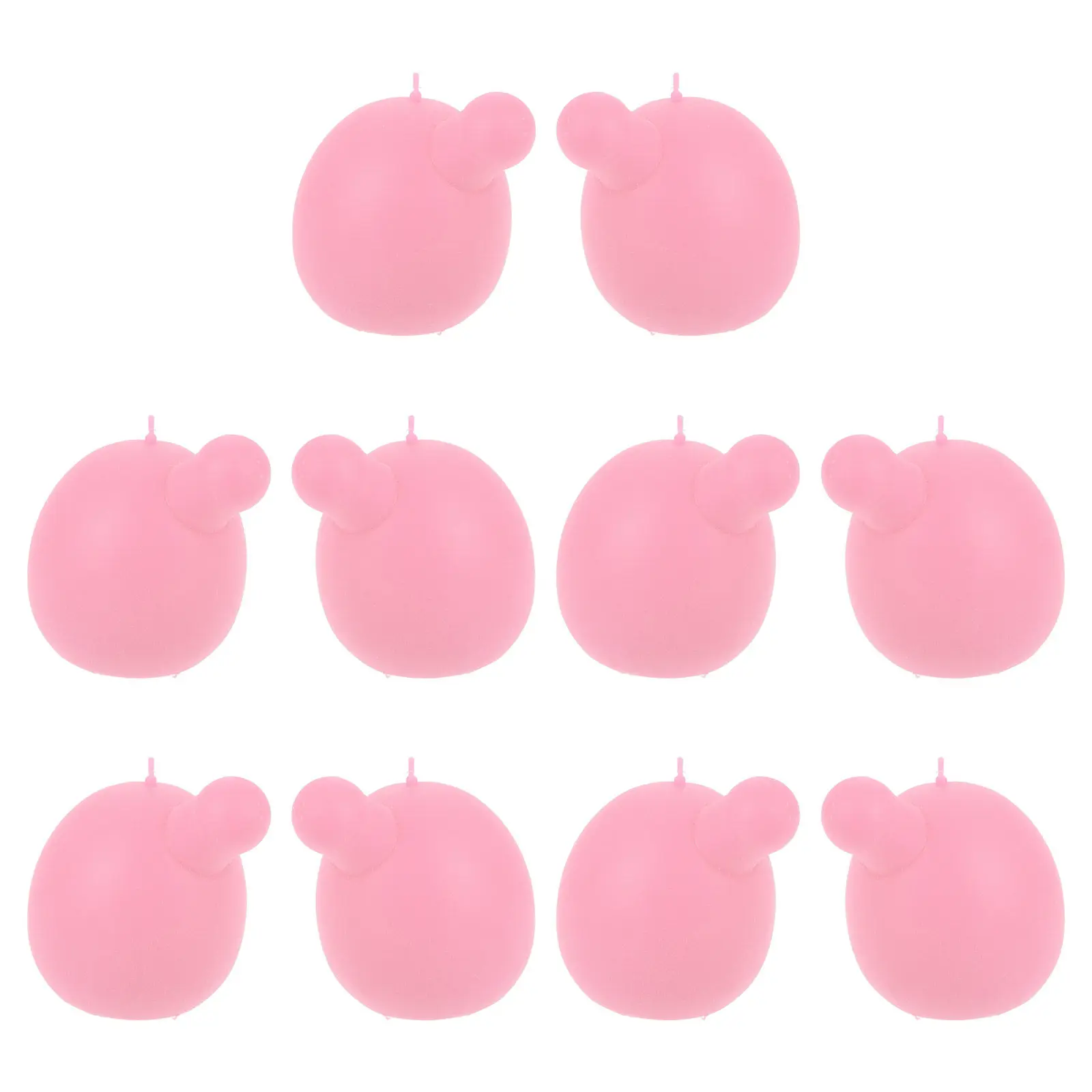 10Pcs Bubble Core PVC Squeeze Insert Soft Stress Ball for DIY Crochet Sensory Chew Stress Relief Replacement Inserts