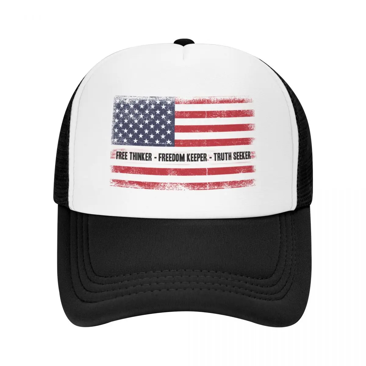 Free Thinker, Freedom Keeper, Truth Seeker Baseball Cap Fluffy Hat Brand Man cap Women Men's