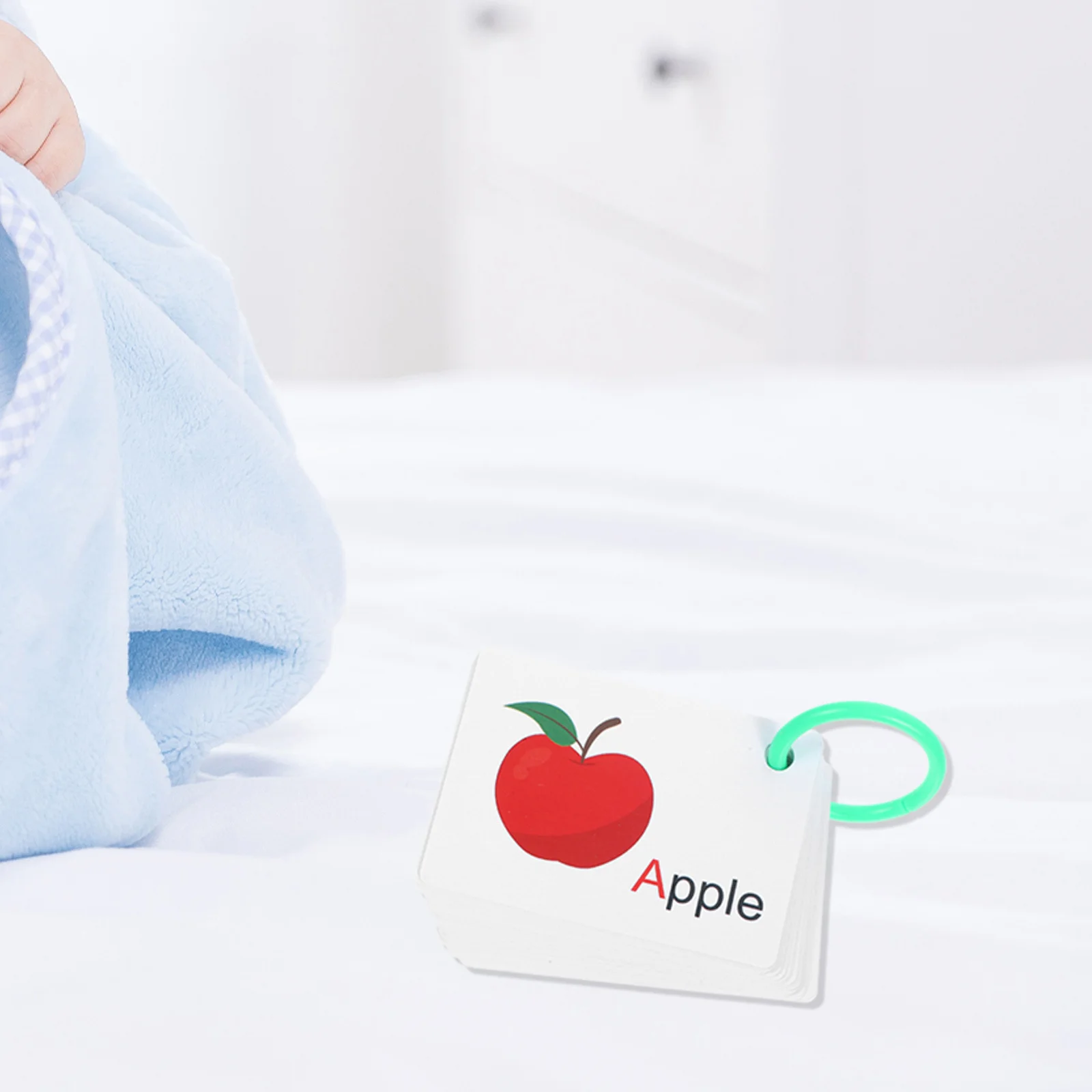 Flash per l'apprendimento delle lettere inglesi Alfabeto colorato educativo per 3-6 anni Carte per l'educazione precoce dei bambini Schede flash inglesi