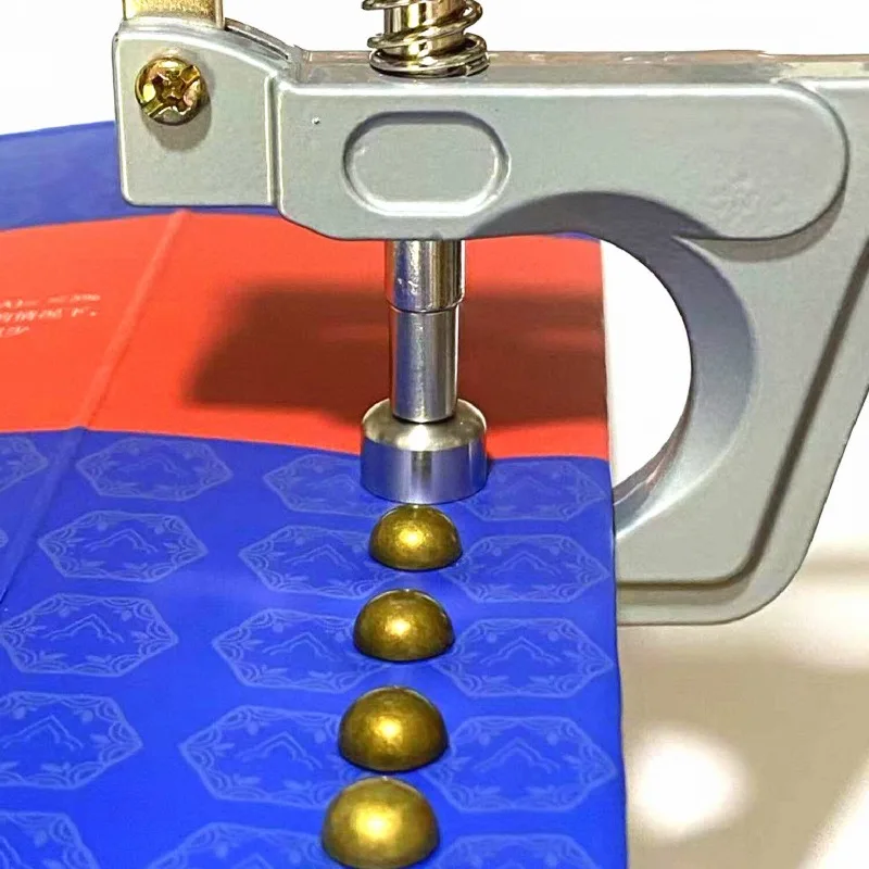 DIY semi-round head mushroom nail,child and mother nail,installation tool,manual hand pressure riveting pliers,pressure pliers