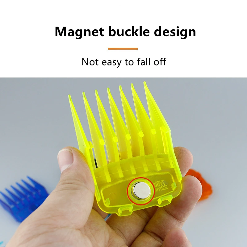 10Pcs/Set Limit Comb For Wahl Electric Clippers Magnetic Clipper Guard Barber Shop Machine Pro Hair Cutting Guide Combs Y0729