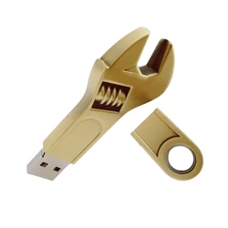 Metall neue Schraubens chl üssel USB-Flash-Laufwerk 256GB 128GB 64GB 32GB 16GB 8GB 2TB wasserdicht USB-Stick Stick Flash u Disk Bronze Computer