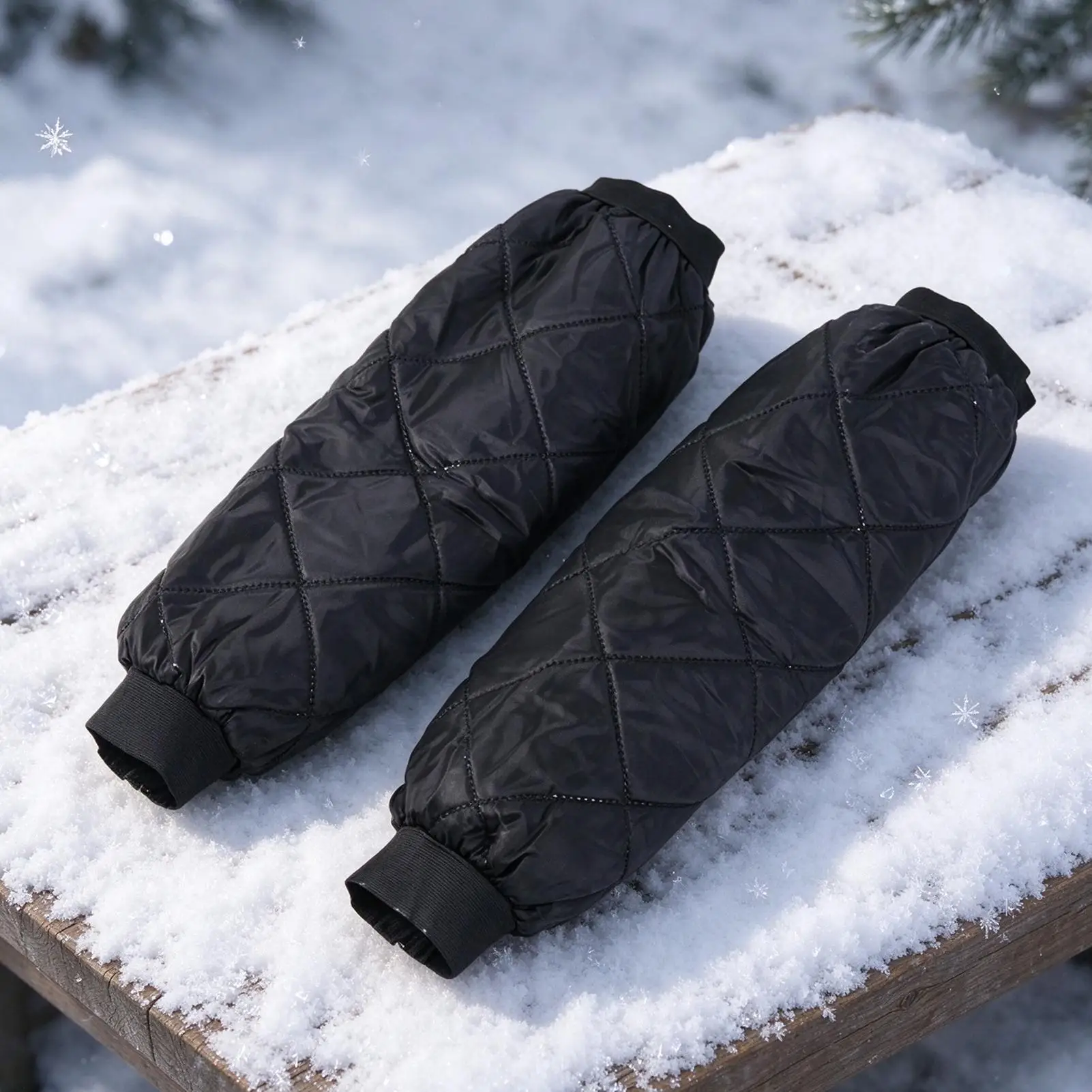 Motorcycle Knee Pads Windproof Adjustable Leg Warmer Sleeve Protector Dirt Bike Knee Pads For Daily Commuting Riding Outdoor