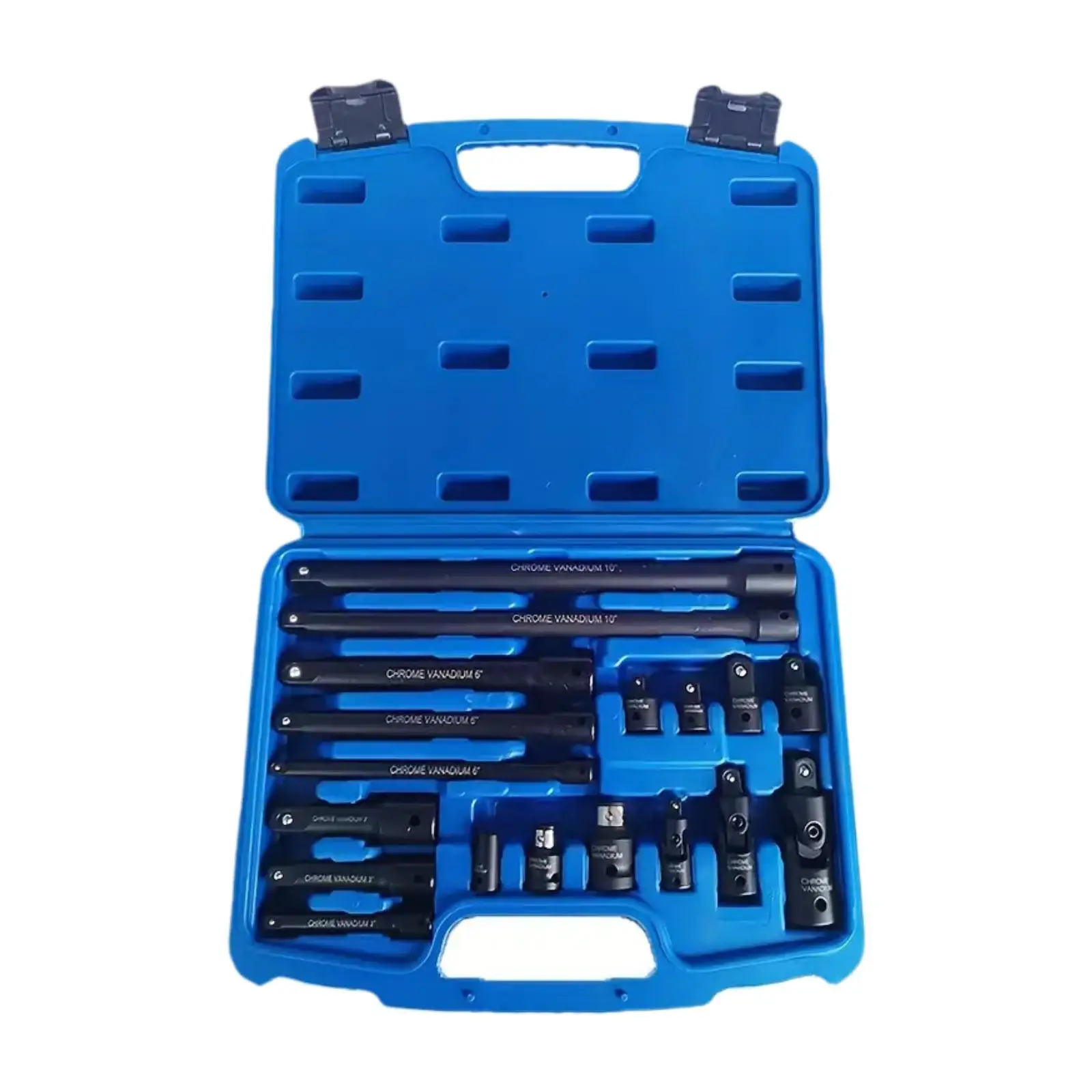 

18Pcs Drive Socket Extension Set Heavy Duty Impact Swivel Socket Adapter Set