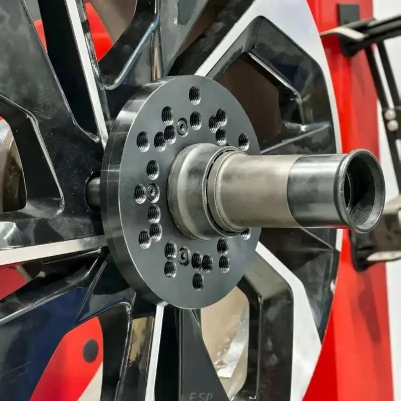 Dynamic Balancing Fixture Suitable for 4/6 Hole Spacing Wheel Hub Fit for Balancing Machine 1set
