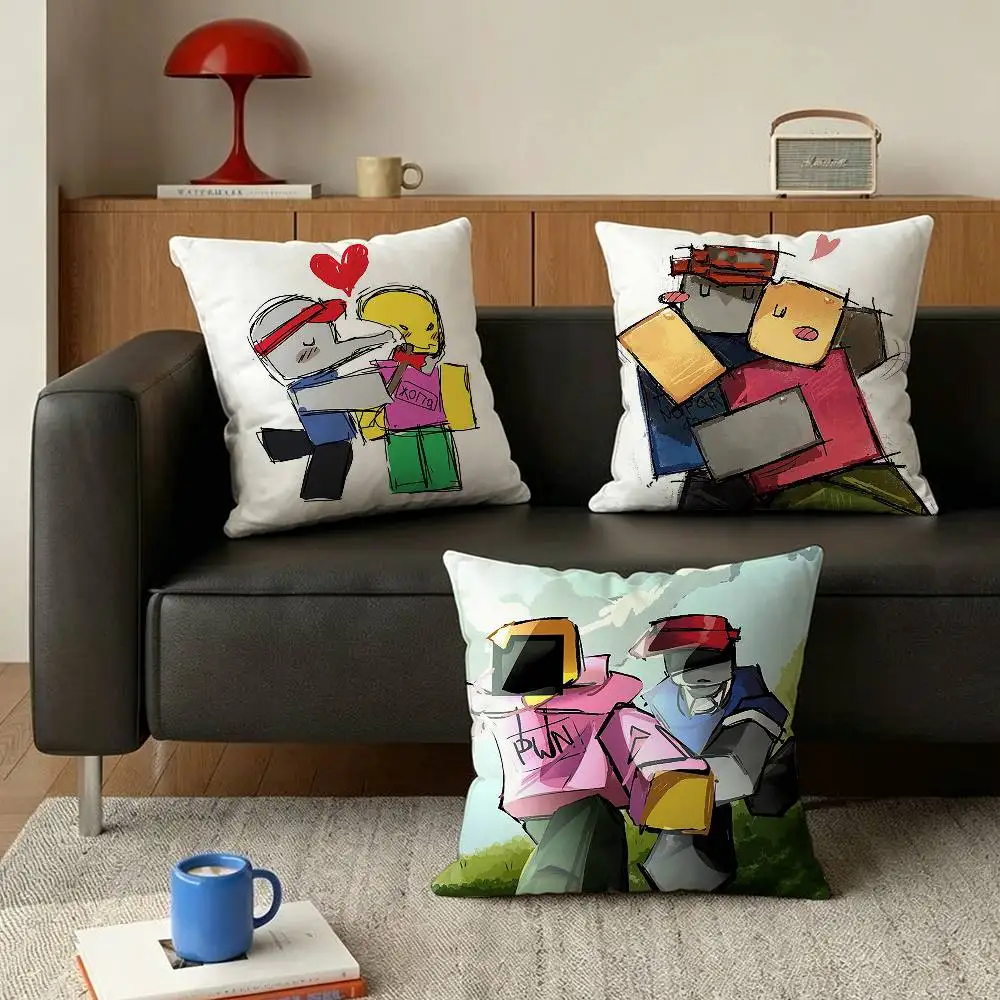 B-Bad Things Andrew Ivan   Various Sizes Square Pillow Case For Car Home Bedchamber Decor