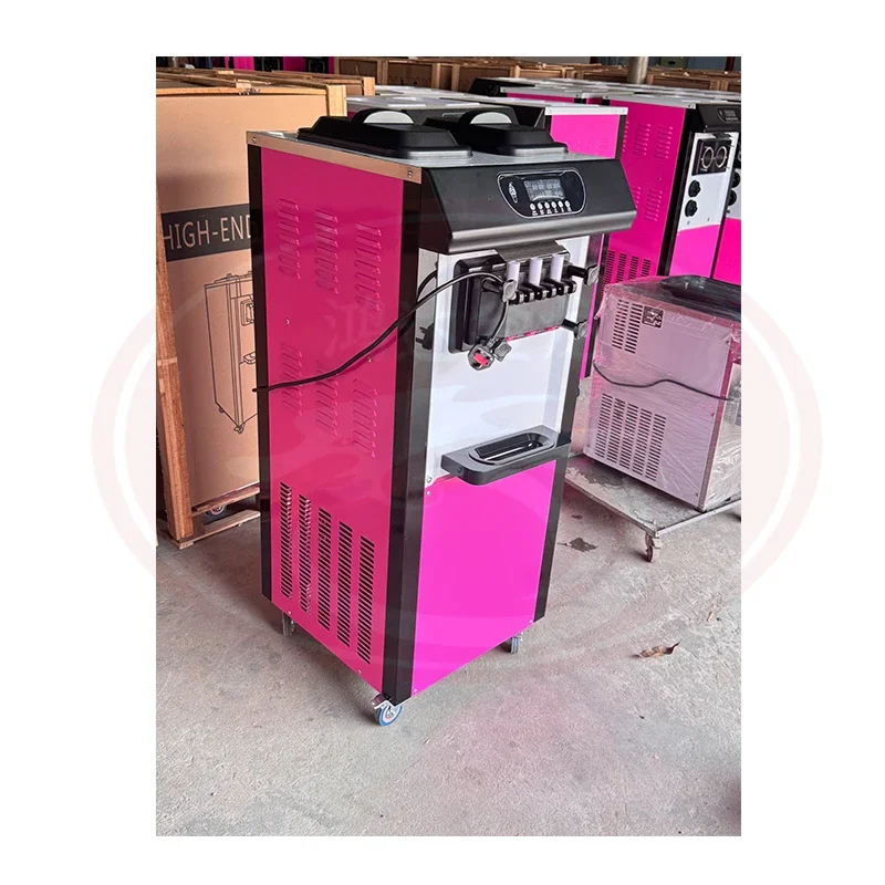 

Hot Sale Commercial Ice Cream Machine Continuous Freezer Soft Serve Ice Cream Machine