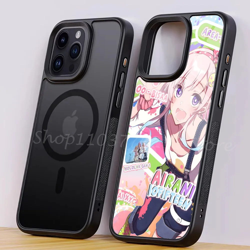 Чехол для телефона Airani ioeleven для IPhone 15 14 13 Pro Max 11 Mini Alex, зеркальный Чехол Для Magsafe с беспроводной зарядкой