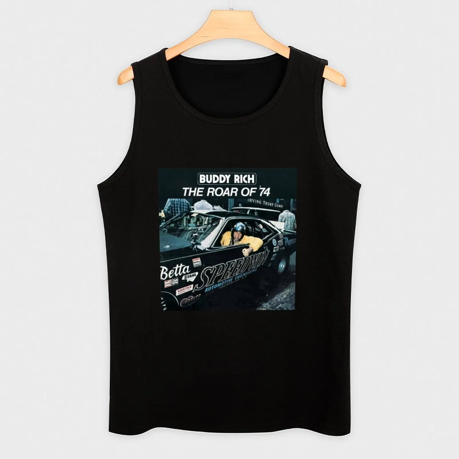 The Roar of '74 Album Tank Top سترة رجالية ملابس رياضية قمصان رجالية بدون أكمام مقالات رياضية للرجال
