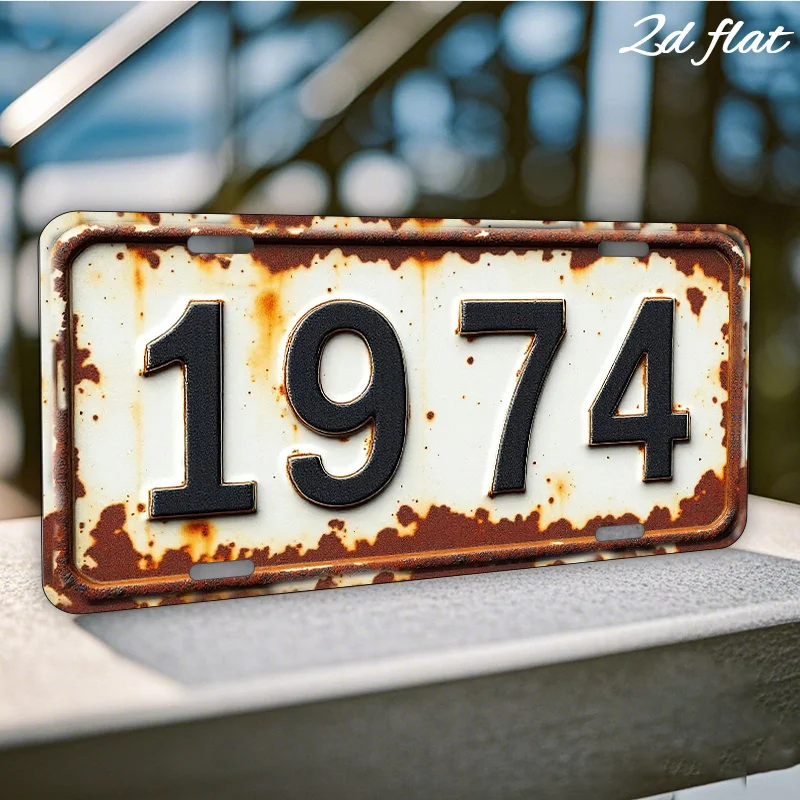 2D Flat Design Retro Wooden Wall Sign, Adorned with 