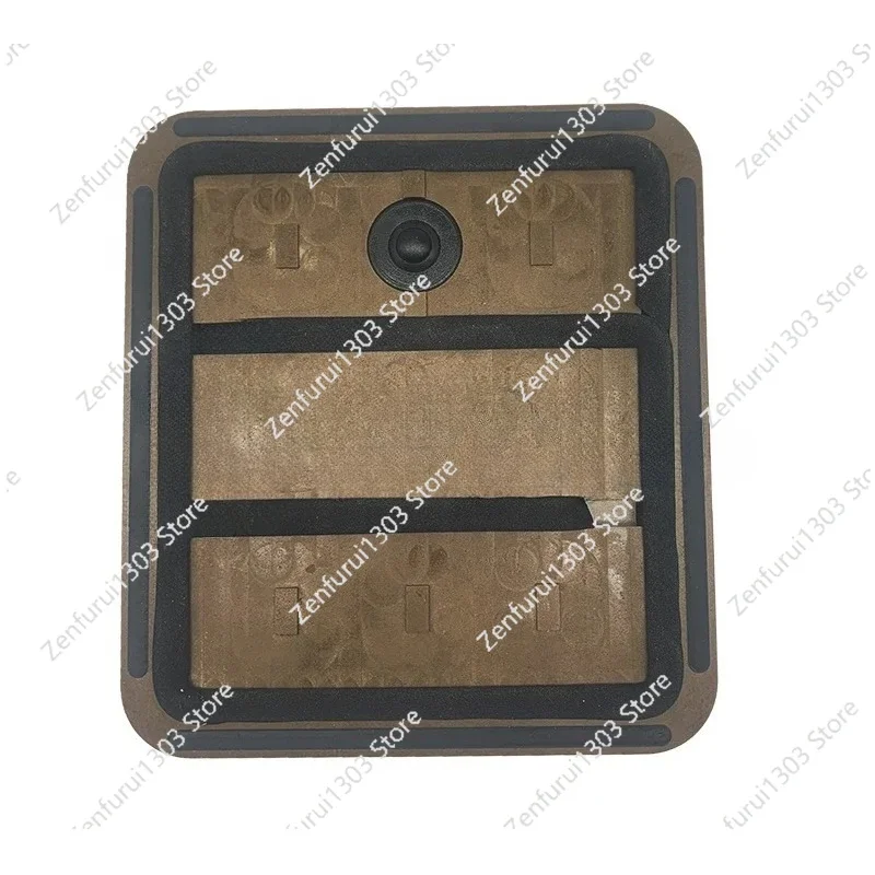 132*146*29mm Woodworking Machinery Parts Brown Color Vacuum Clamping Blocks Suction Cups Tools for  BIESSE Router Machine