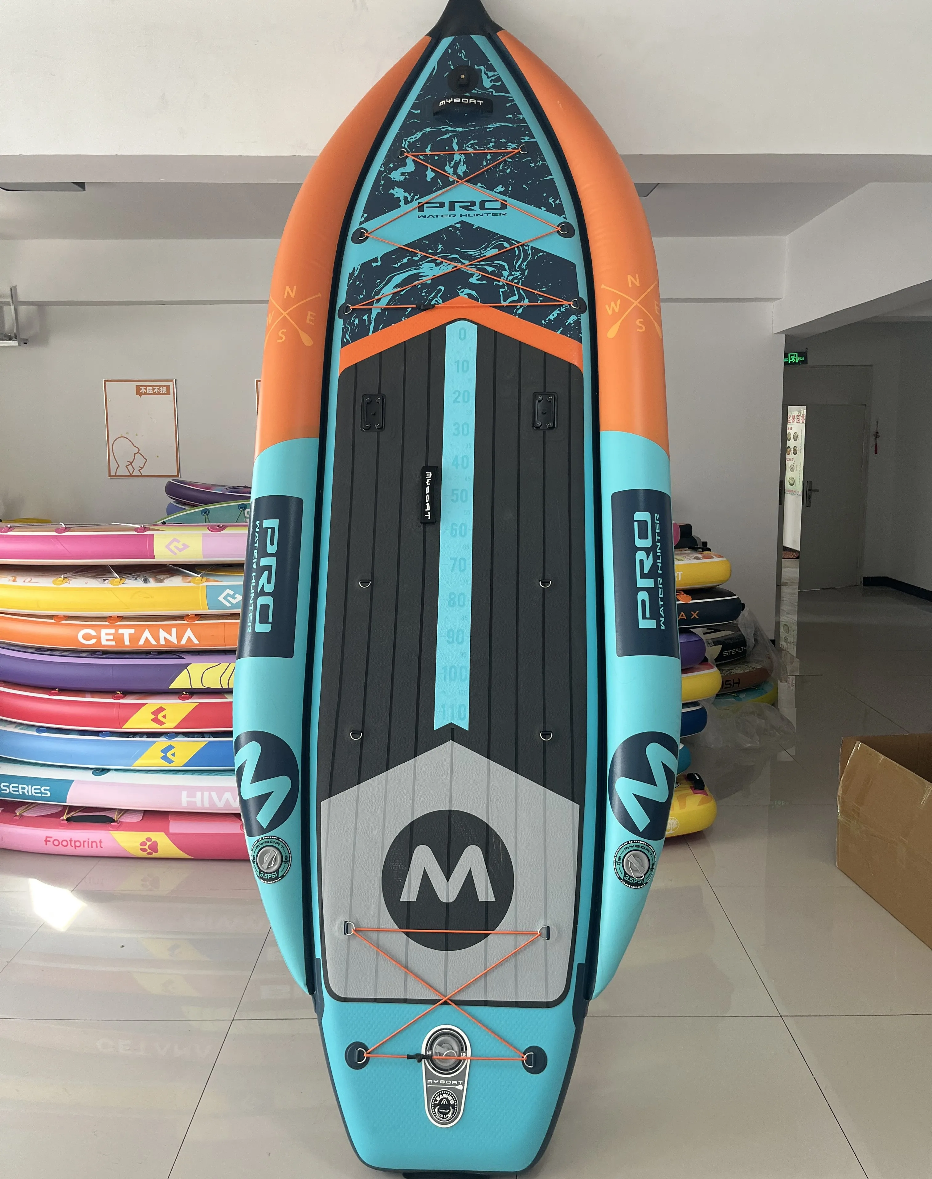 

OEM Custom 2 Person Inflatable Boat High Pressure Drop Stitch PVC Inflatable Kayaks Fishing Boat