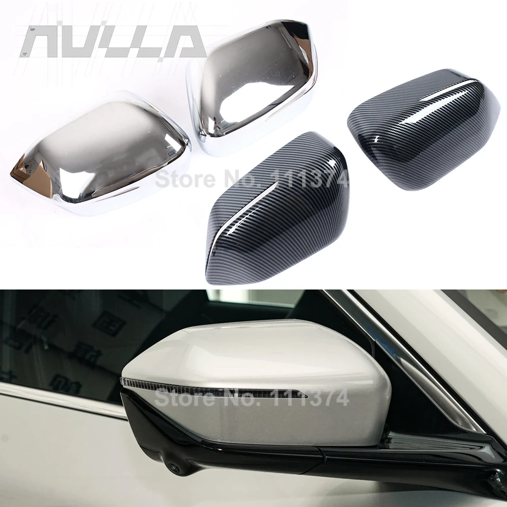 

For Changan CS75 Plus 4th 2025 2026 Rear View Mirror Cover Frame Decorative Cover Carbon ABS Accessories