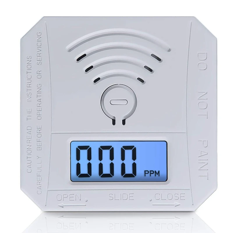 Carbon Monoxide Detector,CO Gas Monitor Alarm Detector Complies with UL 2034 Standards,CO Sensor