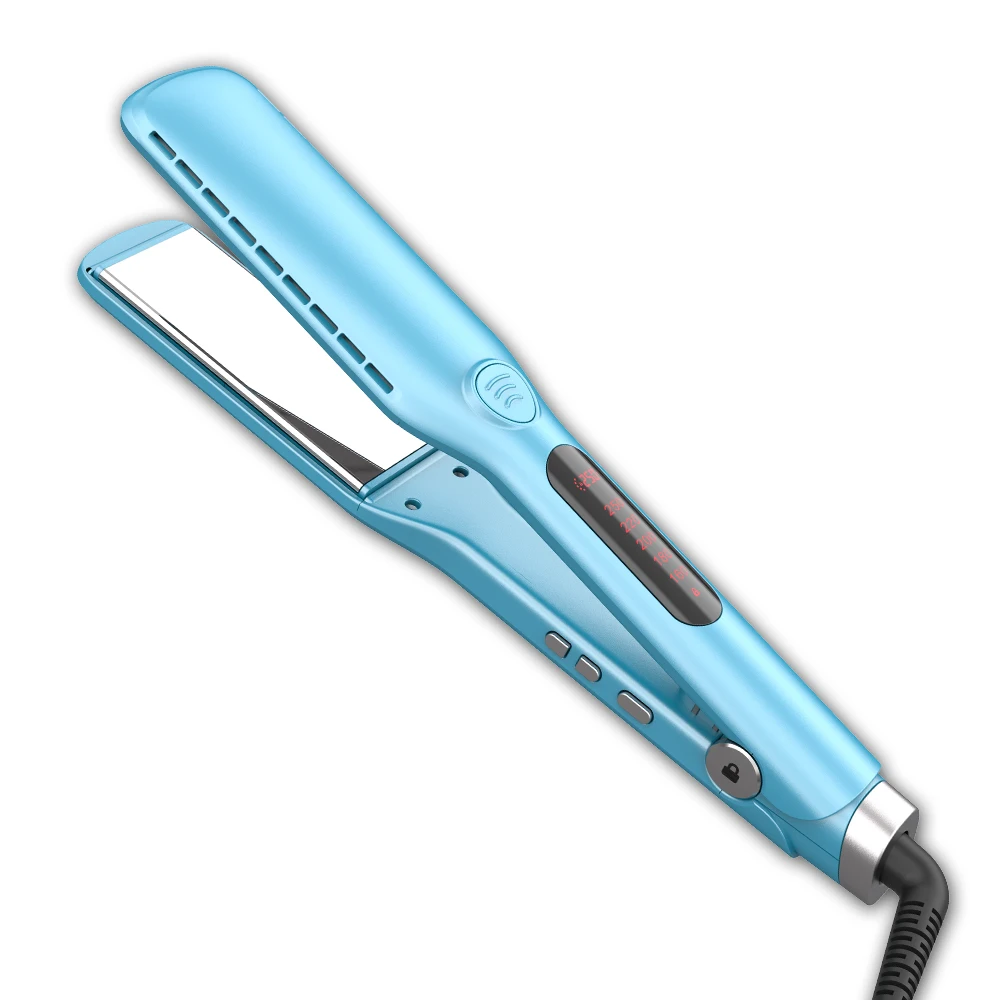 SMET Planchas Para Cabello Professional Titanium Hair Flat Irons Iron Wholesale Private Label Customize Hair Straightener