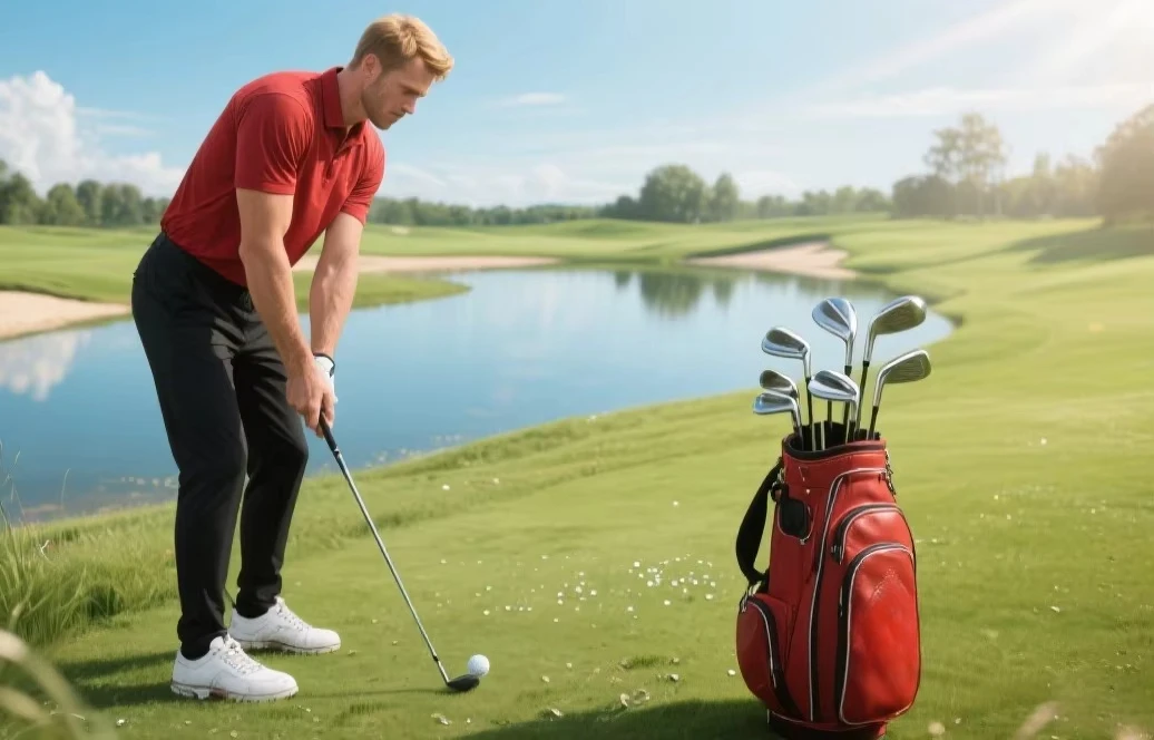 Customized Lightweight Carbon Fiber Beginners and Intermediate Players Men's Golf Clubs Sets