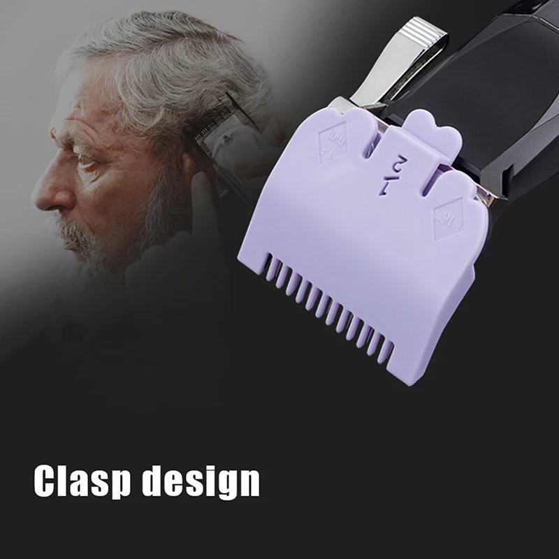 2Pcs Hair Clipper Limit Comb Guide Limit Comb Trimmer Guards Attachment Universal Professional