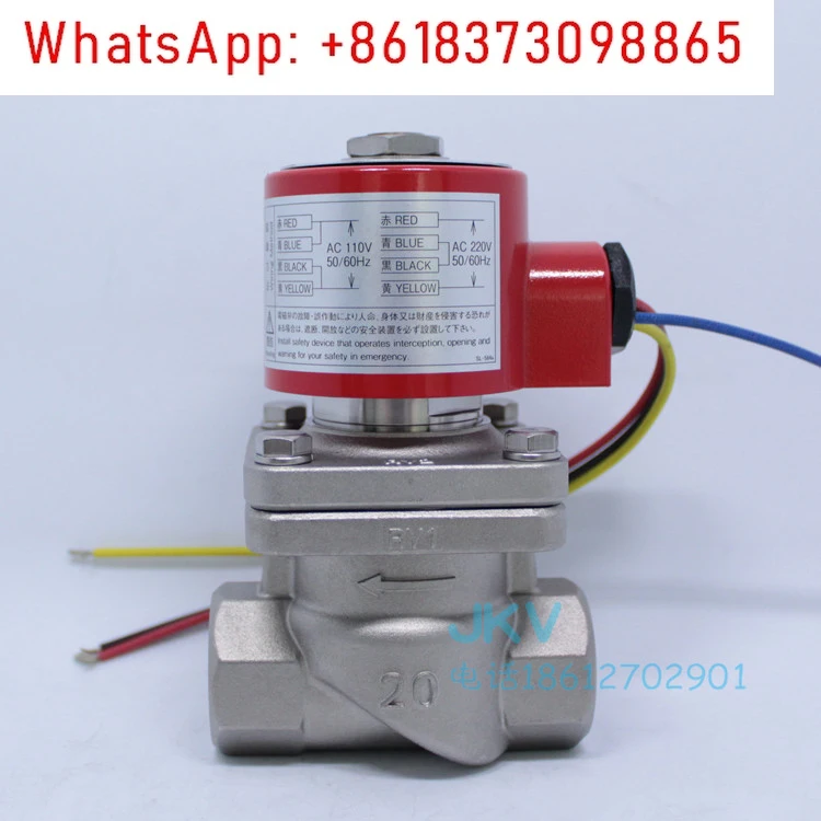 

Yoshitake Yoshidakai steam solenoid valve REDMAN stainless steel dp-100 switch valve 6 points in stock