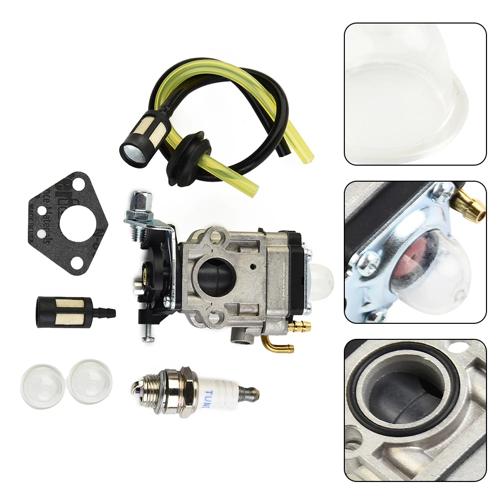 Carburettor Kit For Florabest FBS 43 A1 And For Parkside PBK 4 A1 For PBS For 2 A1 FBK 4 B Small Engine Tune Up Parts