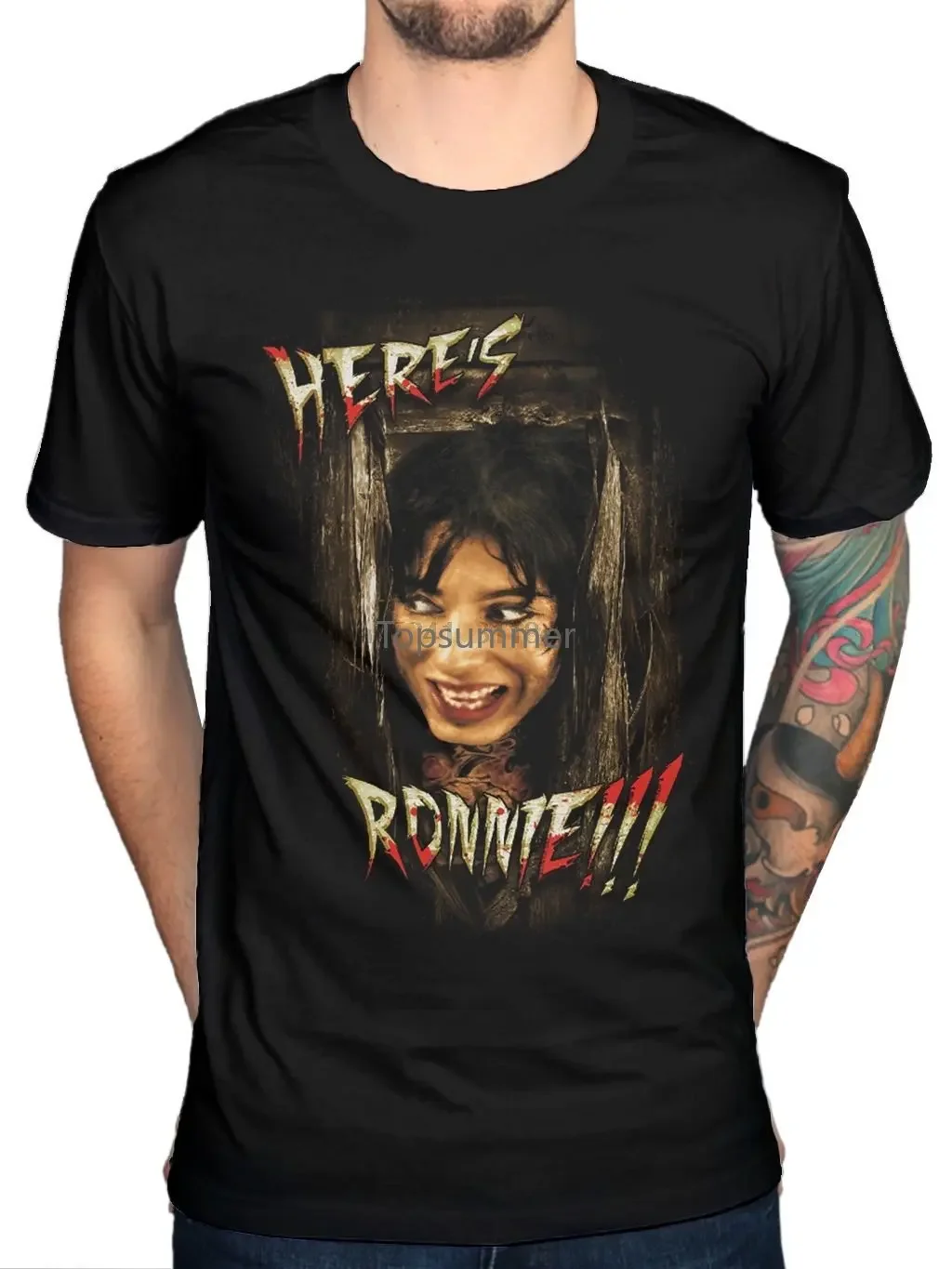 Falling In Reverse Heres Ronnie T-Shirt Rock Band Hardcore Radke